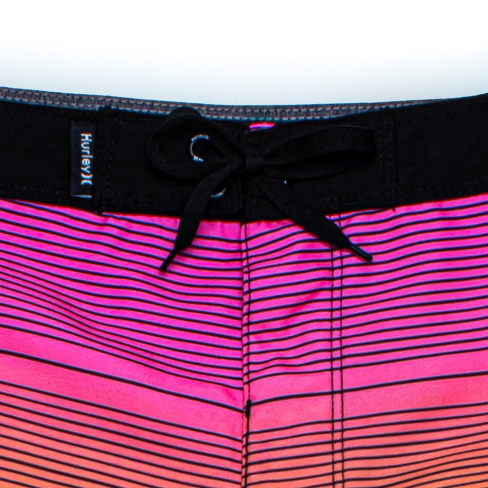 Hurley Boys Board Short – Rainbow Stripe Swim Trunks (Big Kids 10–20 yrs) - Picture 4 of 11